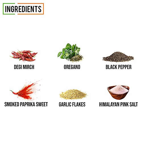 Image of Chef Urbano Marinade Mix 190g | Perfect Barbecue Tikka Masala Rub Spice Marinate Seasoning | All Purpose Seasoning | Zero Added Colours, Fillers, Additives & Preservatives | Vegetarian