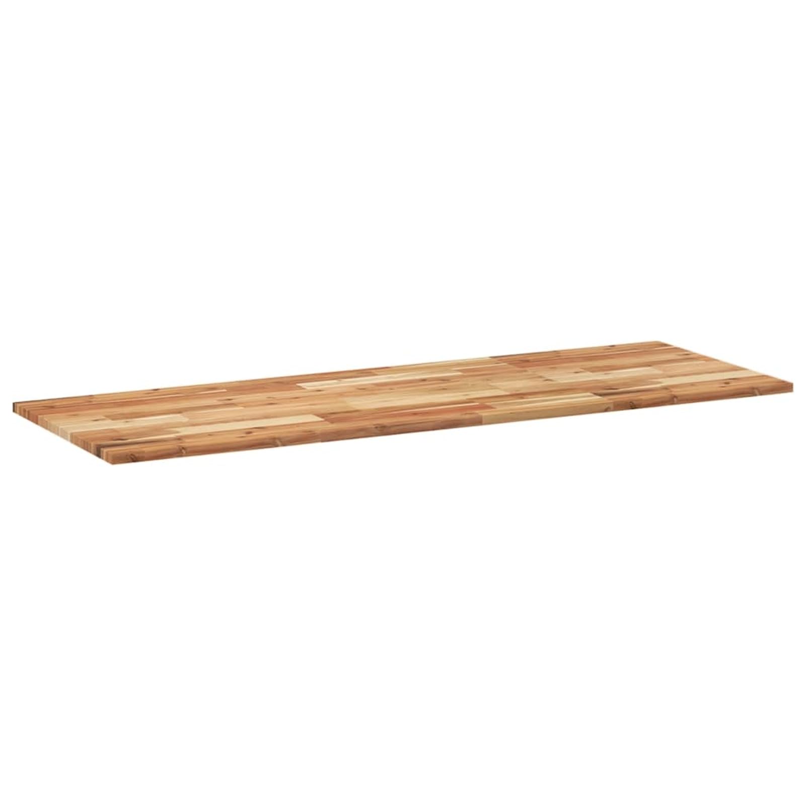Homgoday Akazienholz Schreibtischplatte 120x50x2 cm - Multifunktional für Küche, Garage & Bad Model3279750