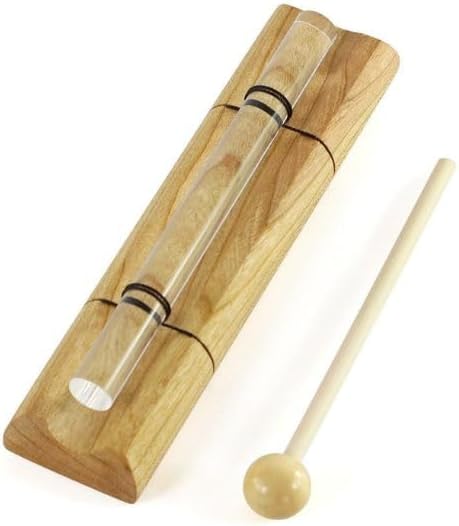 Solo Chime Bell Crystal Chimes Sound Healing E Tone Crystal Material for Classroom Yoga Meditation Sound Healing Free Mallet Included