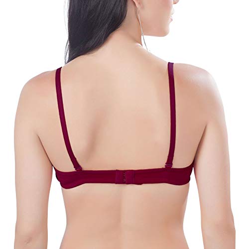 Image of SCTC 100% Cotton Girls /Women's Everyday Wire Free (Non Wire) Non Padded B-Cup Seamless | T-Shirt | Full Coverage Bra Pack of 1 Color:: (May be Vary)