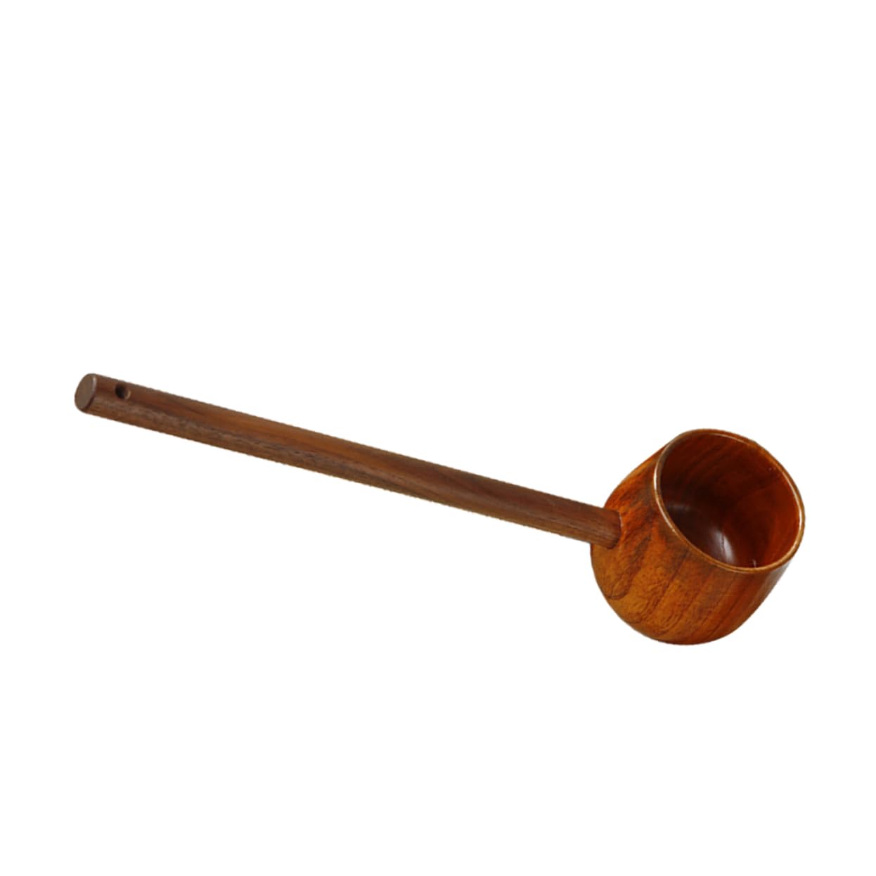 Water Ladle with Long Handle Lightweight and Ergonomic Design for Kitchen Garden Tea Lovers and Outdoor Use and Craftsmanship