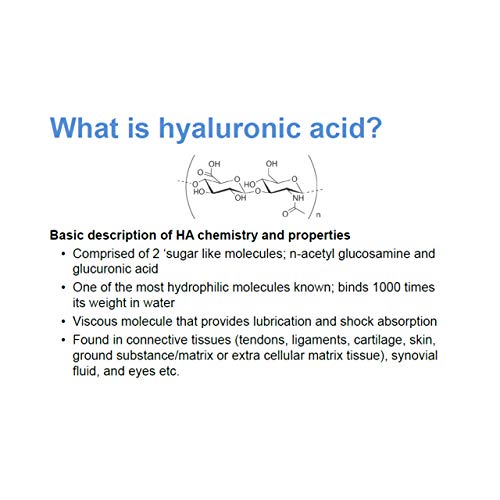 Hyalogic Synthovial Seven Hyaluronic Acid Liquid & Resveratrol Capsules - Ha Joint Support - Vegan - 1 Oz #TOP7