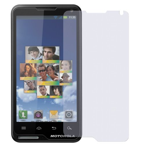 dipos I 2X Protection ecrán Compatible avec Motorola Motoluxe Films de Protection d'écran...
