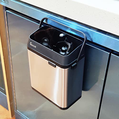 Electric Portafilter Cleaning Machine Coffee Portafilter Cleaner (Silver) #TOP1