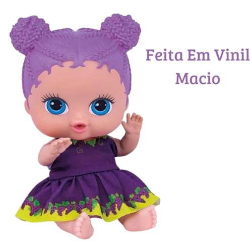 BRINQ. BONECA FRUTINHAS COTIPLAS UVA