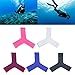 NUEAYMS 1 Pair Fin Strap Silicones Fin Strap Replacement Adjustive Flippers Strap Divings Fin Strap Swimming Divings Tool