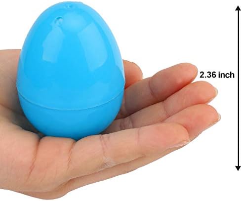 YEAHBEER Prefilled Plastic Easter Eggs with Different Kinds of Little Toys,for Easter Theme Party Favor,Basket Stuffers Fillers, Eggs Hunt (100 Pack)