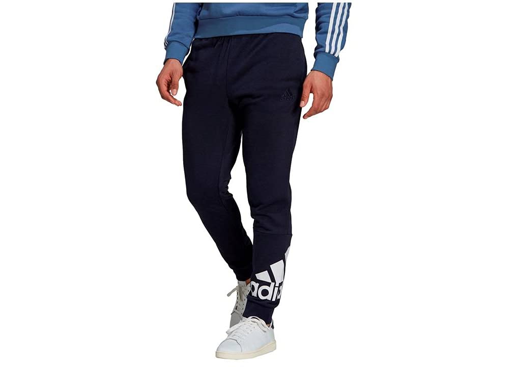 adidasmens Essentials French Terry Tapered Cuff Logo Joggers Pants
