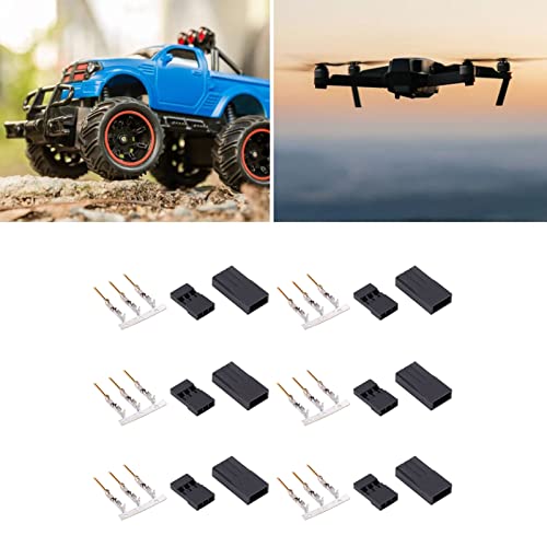 Kit de enchufe JR hembra profesional para componentes de avión y maquetas (100 uds) 7
