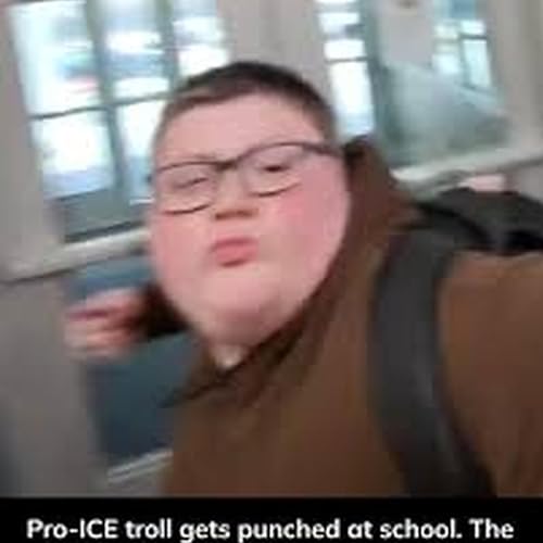 Pro-ICE Teenager Punched in Face