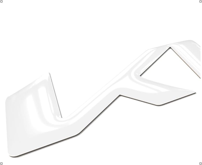 BDTrims Domed 3D Raised Letters Inserts copatible with Sportage 2022-2024 (Glossy Black)