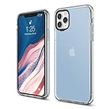 elago Hybrid Hülle Case Kompatibel mit Apple iPhone 11 Pro Max – Stoßfester Harter PC + Weiches TPU Tastenabdeckung, Vollkörperschutz Handyhülle, Erhöhte Kante für Bildschirm & Kamera (Aqua Blau)
