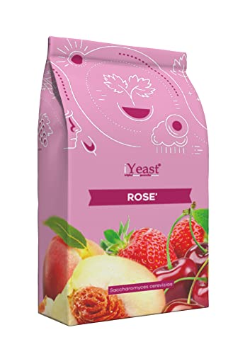 Lievito Enológico seleccionado - Rosé iYeast® - 0,100 kg - Levadura para vinificación/fermentación/vino Cover
