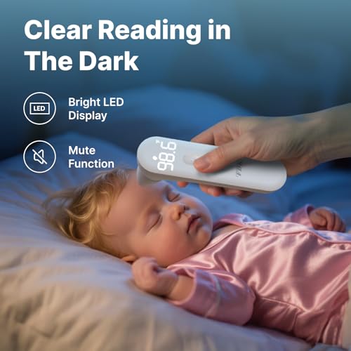 Image of FDK 2-in-1 Ear and Forehead Digital Thermometer for Adults, Kids & Baby
