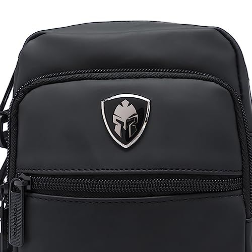 Shoulder Bag Centurion Impermeavel Moda Resistente Reforçada Unissex (Preto 1)