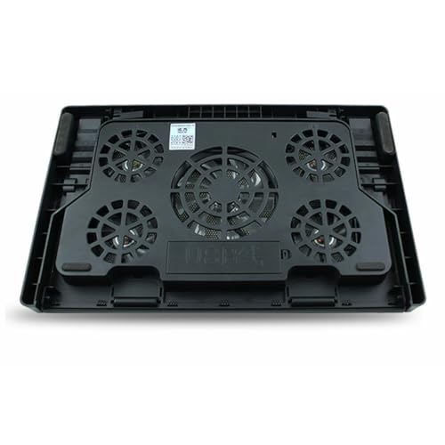 Base de refrigeración con 5 ventiladores potentes y ángulos ajustables Toddmomy