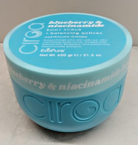 Ciroa, Blueberry & Niacinamide, BODY SCRUB, 21.2 oz (600gr) (Pack of One)