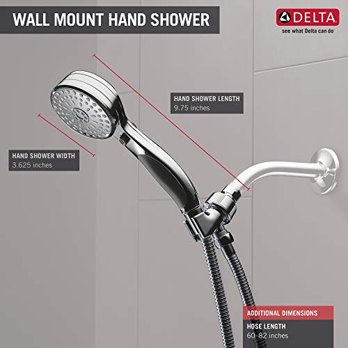 Delta-faucet-54424-BL-PK-ActivTouch-HS-25-GPM-ShwrArmMt-9S-Handshower-Matte-Black