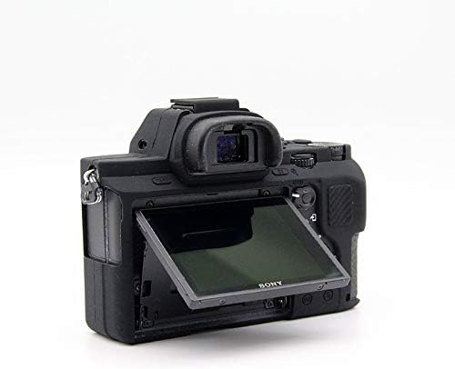 Sony A7II Case, BolinUS Fullbody Ultra-Thin Lightweight Rubber Soft Silicone Housing Case Bag Cover for Sony Alpha A7ii A7R2 A7Rii A7sii (Black)
