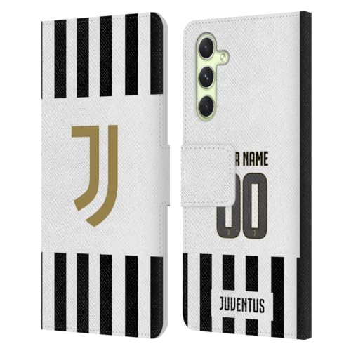 Coque Juventus Samsung A54 5G Étui Portefeuille Cuir avec Protection Intégrale Maillot