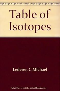 Hardcover Table of Isotopes Book