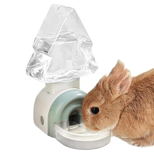Dispensador de agua para animales pequeños que soluciona los platos volcados en la jaula 2