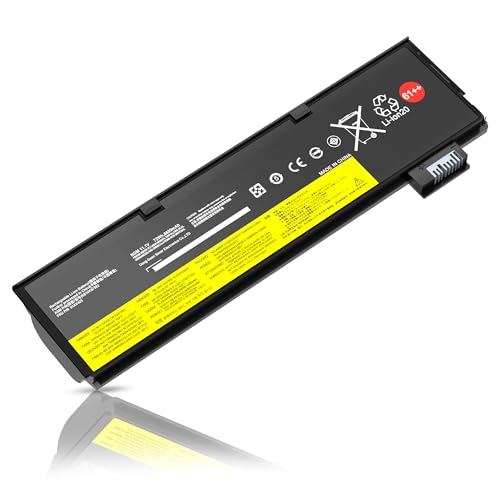 EHECAPAR 01AV427 01AV425 72Wh 61++ Battery Compatible with Lenovo ThinkPad T480 T470 P51S P52S T570 T580 A485 A475 TP25 Series SB10K97584 01AV490 01AV492 01AV422 01AV428 4X50M08812 11.1V 72Wh