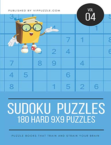 Sudoku Puzzles - 180 Hard 9x9 Puzzles (Volume)