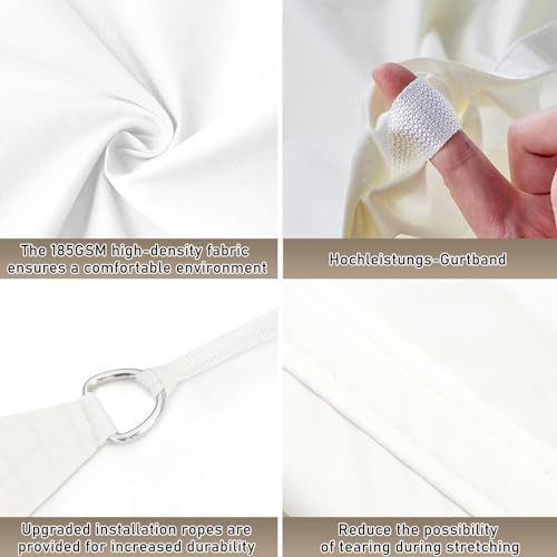 Filet d'ombrage 7x7.5m pour protéger votre serre du soleil
