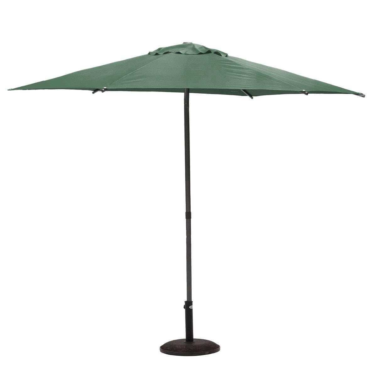 Hesperide parasol SOYA okrągły - oliwkowa zieleń, Oliwkowa zieleń, Design