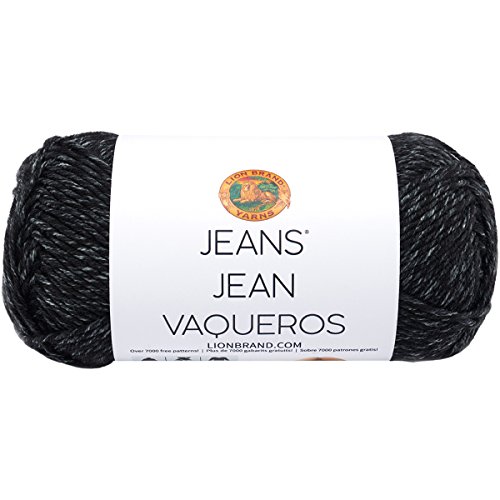 Image of Lion Brand Yarn, Soft Jeans Yarn for Crocheting and Knitting, Stovepipe, 1 Pack