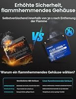 DCHOUSE 12V 100Ah Bluetooth LiFePO4 Batterie, Gruppe 31, für Trolling Motor – Ansicht 5