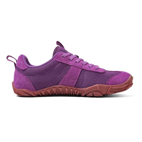 Image of UBFEN Womens Barefoot Shoes Mens Wide Toe Box Zero Drop Minimalist Sneakers | Laces Up, Lightweight, Breathable, Comfortable, Suitable for Walking, Travel, Light Hiking, Trail Running, Tennis, Daily Wear