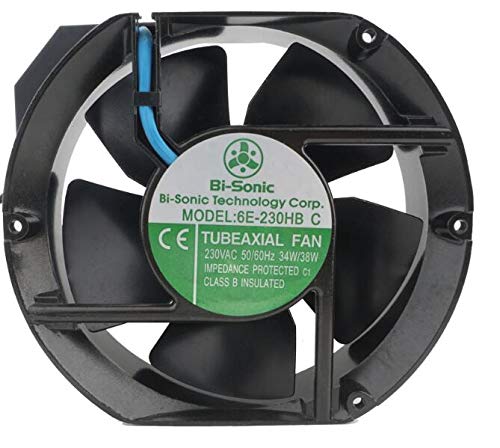 Ventilateur 6E-230HB C 230 VAC anti surchauffe avec isolation thermique Classe B de 38W
