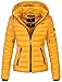 Produktbild Navahoo Damen Jacke Steppjacke Übergangsjacke gesteppt Stepp Frühjahr B650 [B650-Lulana-Gelb-Gr.S]