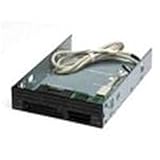 miniSD Fujitsu MultiCard Reader 20 in 1 Lecteur de carte 20 en 1 3,5 po ( CF I, CF II, MS, MS PRO, Microdrive, MMC, SD, SM, MS Duo, xD, MS PRO Duo, miniSD, RS-MMC, MMCmobile, microSD, MMCmicro, SDHC, MS Micro, xD Type H, xD Type M ) Hi-Speed USB
