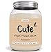 Produktbild CUTE NUTRITION® Protein-Shake Vegan | 600g | Erdbeere | Protein-Pulver Low Carb | Eiweißpulver Protein-Pulver Reisprotein Erbsenprotein Eiweiß-Shake | Glutenfrei Lactosefrei GVO-frei