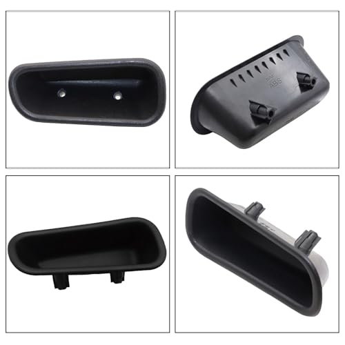 Image of SecosAutoparts Front Left Driver Side Door Pull Handle Cup fit for Dodge Ram 1500 2500 3500 1994-2002, 6.49 inch Interior Armrest Trim Panel Cup, Replace 4741405 (NOT 8 inch Version)