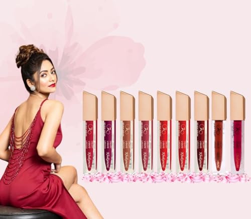 Image of Khukumoni Liquid Lipstick for Women | Candy Blush Shade | Long Lasting Matte Finish | Waterproof & Smudge Proof Lipstick for Women (5ml)