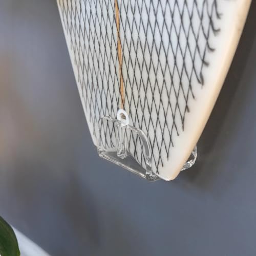 image for StoreYourBoard Floating Surfboard Wall Mount, Clear Acrylic Surf Board