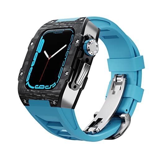 Kit fibre de carbone Apple Watch 45 mm pour le sport et quotidien