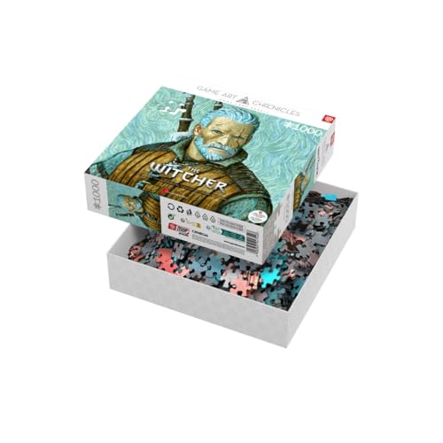 Good Loot | The Witcher Geralt of Rivia & Vincent Van Gogh Puzzle | Puzzle 1000 Pieces