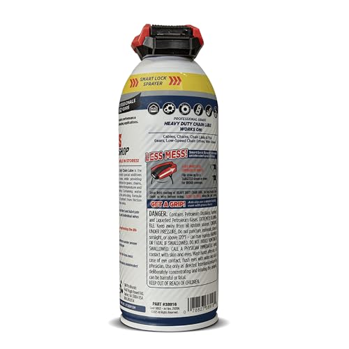 LPS Shop Heavy Duty Chain Lube, Professional-Grade Formula Provides Lubrication & Protection for Gears, Chains, Wire Ropes & More - Thumbnail 3