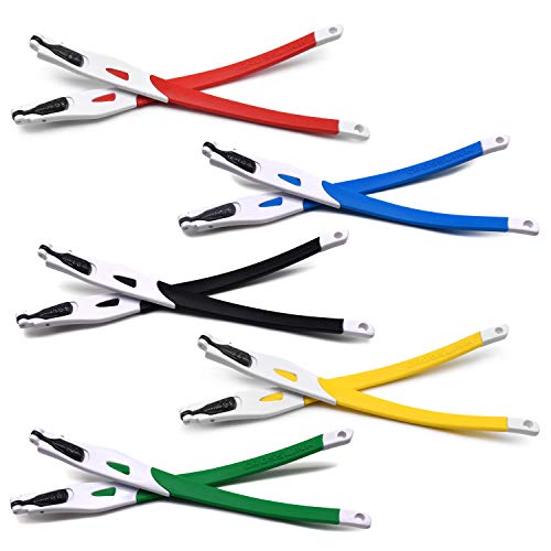 Goma para Oakley Crosslink ideal para ciclismo y recambio de varillas en color azul