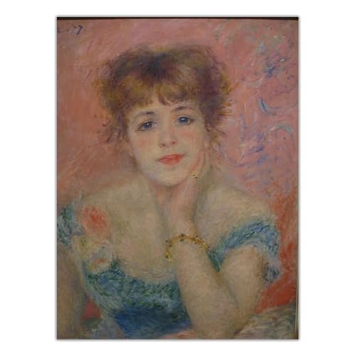 Affiche Pierre Auguste Renoir Jeanne Samary | Impression murale chic sans cadre pour chambre