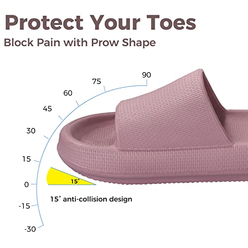 Image of Leevar Cloud Slides for Women and Men - Soft, Comfy, Relax Cloud Slippers, Thick Sole, Non-slip Slides for Men, Easy to Clean, Shower, Swimming, Beach, Indoor and Outdoor Slides for Men