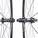 ICAN G40/G50 1320g/1375g Carbon Gravel Bike Disc Wheelset 700C Hooked Rimset 25mm Inner Width 36T Ratchet Hub (Compatible with XDR 12 Speed Freehub, G40)