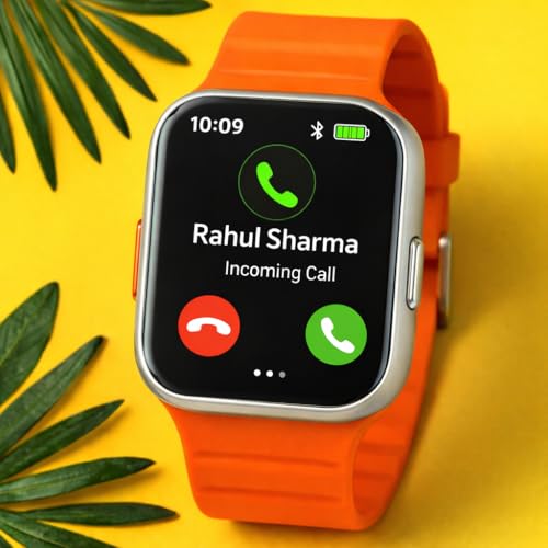 Image of Bluetooth Calling Smart Watch for Men & Women with HD Touch Display, Fitness Tracker, Heart Rate Monitor, Sports Modes, Long Battery Life, Compatible with Android & iOS