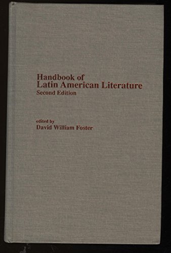Handbook of Latin American Literature (Garland ... 0824085590 Book Cover