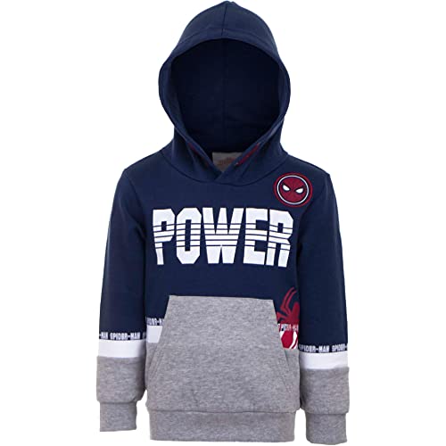 Felpa con cappuccio Spider-Man blu 3/4/6/8 anni